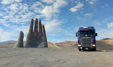 Transporte Internacional en las siguientes rutas: Argentina, Brasil, Chile, Uruguay y Paraguay.